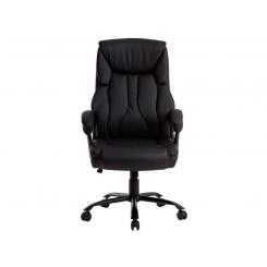 Silla Q-CONNECT direccion bolz ano simil piel base metalica alt max 1260 anc 650 prof 730 mm ruedas premium color negro