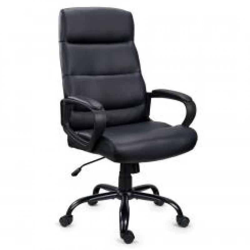 Silla Q-CONNECT direccion piav e simil piel base metalica alt max 1250 anc 610 prof 700 mm ruedas premium color negro