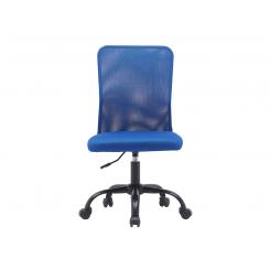 Silla Q-CONNECT oficina parma malla sin reposabrazos alt max 990 anc 480 prof 590 color azul