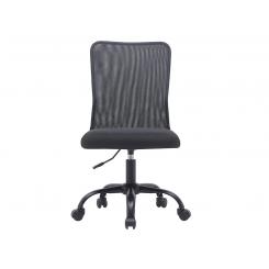 Silla Q-CONNECT oficina parma malla sin reposabrazos alt max 990 anc 480 prof 590 color negro