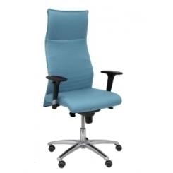 Sillon Piqueras Y Crespo Albacete Direccion Uso Intensivo (8H) Brazos Regulables Mecanismo Sincro Tapizado Bali Azul Cielo