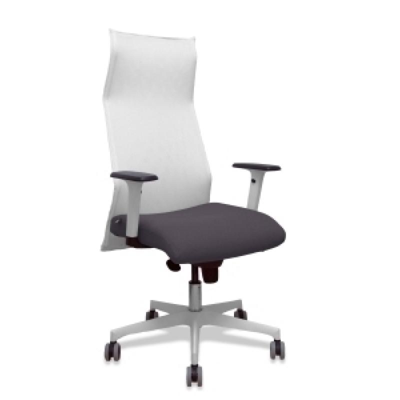 sillon-piqueras-y-crespo-sahuco-direccion-uso-intensivo-8h-brazos-blancos-regulables-mecanismo-sincro-respaldo-malla-blanca-transpirable-y-asiento-tapizado-bali-gris-oscuro