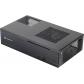 SilverStone Carcasa de Ordenador silenciosa Milo Slim HTPC Mini-ITX Negro
