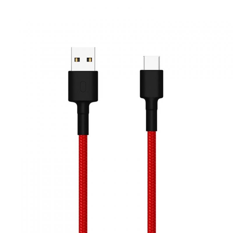 sjv4110gl-cable-usb-1-m-usb-a-usb-c-negro-rojo