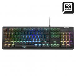 Sharkoon SKILLER SGK30 teclado USB QWERTY Español Negro