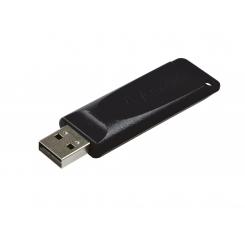 VERBATIM Slider - Unidad USB de 64 GB - Negro