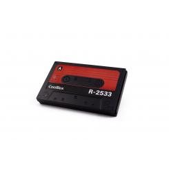 CoolBox SlimChase R-2533 Carcasa de disco duro/SSD Negro, Rojo 2.5