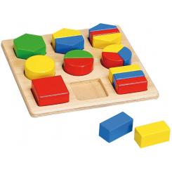 SMART Caja 18 Bloques Madera colores y formas surtidos