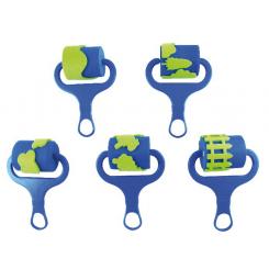 SMART Pack 5 Rodillos Goma Eva Formas Surtidas