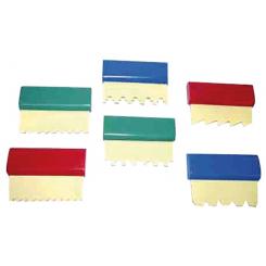 SMART Pack 6 Peines Trazos Surtidos 9CM
