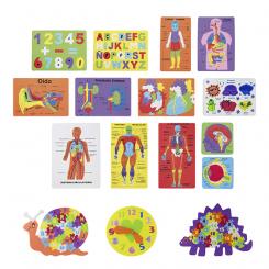 SMART Puzzle de Goma Eva Esqueleto Humano (Esp)