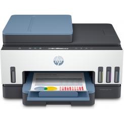 HP Smart Tank Impresora multifunción 7306, Color, Impresora para Home y Home Office, Impresión, escaneado, copia, AAD y Wi-Fi, AAD de 35 hojas  Escanear a PDF  Impresión a doble cara