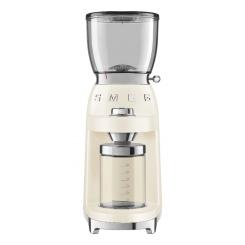 Smeg CGF11CREU molinillo de café 150 W Crema de color, Transparente