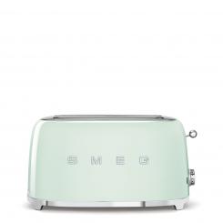 Smeg TSF02PGEU tostadora 6 4 rebanada(s) 1500 W Verde