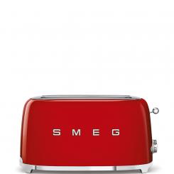 Smeg TSF02RDEU tostadora 6 4 rebanada(s) 1500 W Rojo