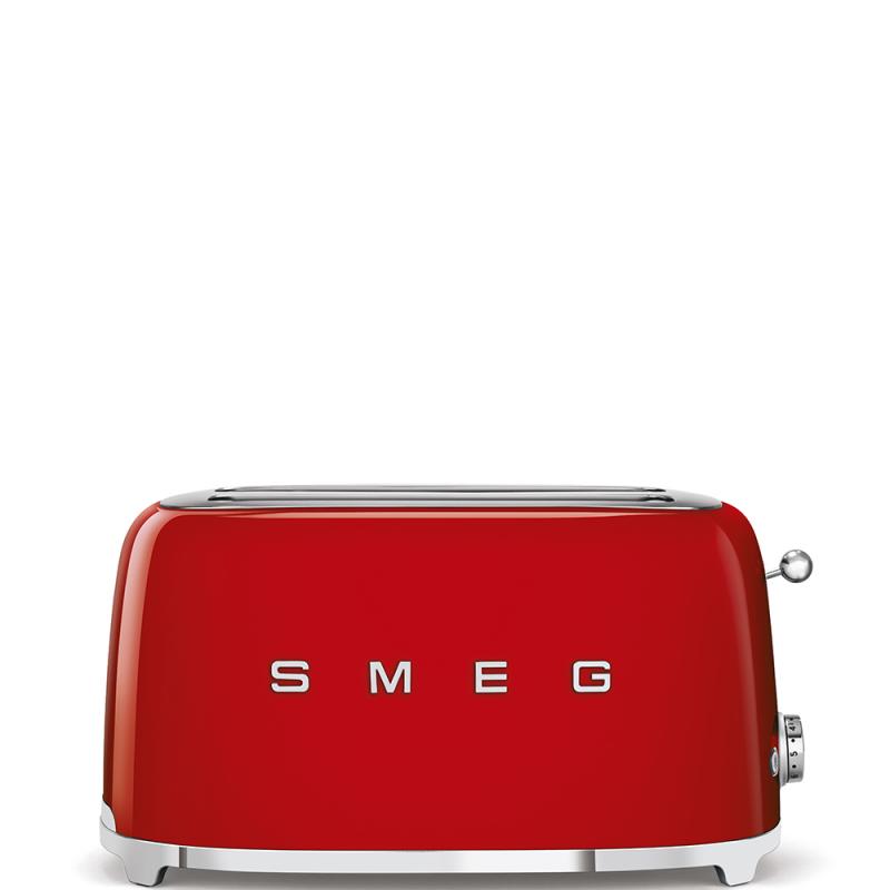 smeg-tsf02rdeu-tostadora-6-4-rebanadas-1500-w-rojo