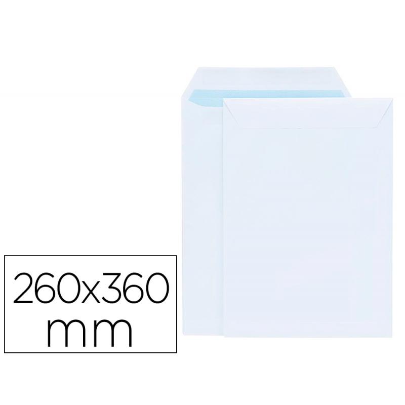 sobre-liderpapel-bolsa-blanco-260x360-mm-solapa-tira-de-silicona-papel-offset-100-gr-caja-de-250-unidades