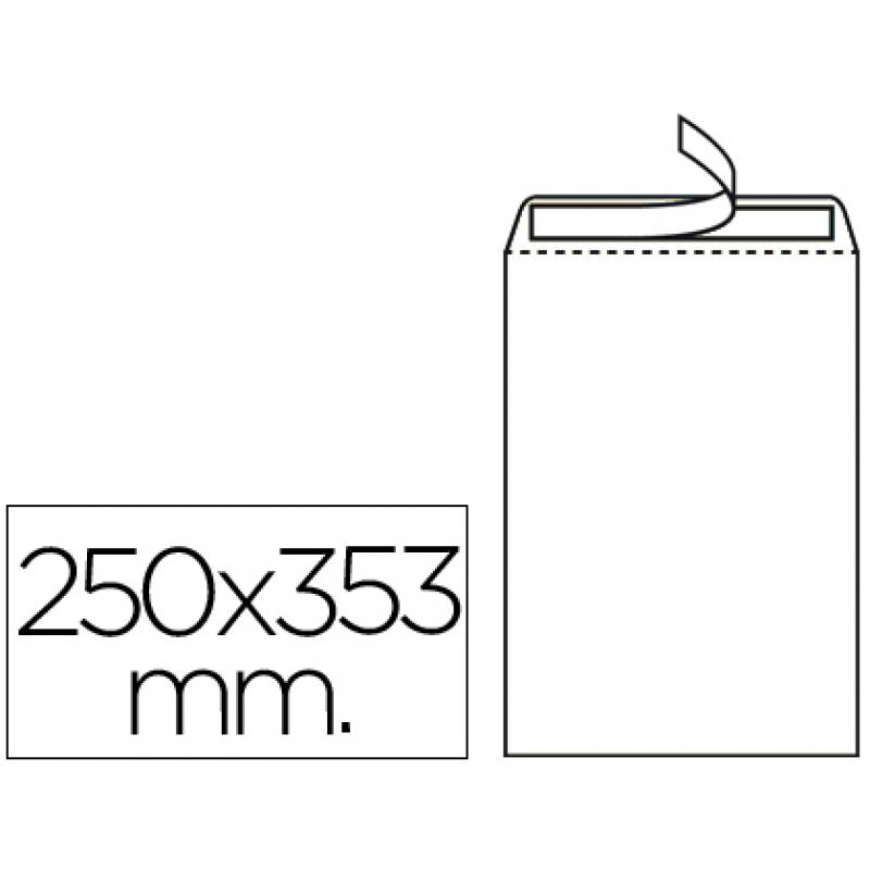 sobre-liderpapel-bolsa-n10-blanco-folio-prolongado-250x353mm-tira-de-silicona-caja-de-250-unidades