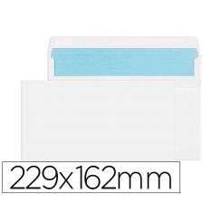 Sobre LIDERPAPEL n.11 blanco DIN c5 162x229 tira de silicona caja de 500 unidades