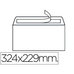 Sobre LIDERPAPEL n.14 blanco DIN c4 229x324 mm tira de silicona caja de 250 unidades