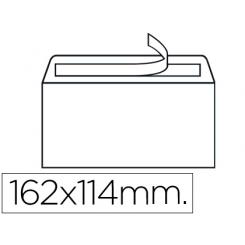 Sobre LIDERPAPEL n.19 blanco c6 114x162 mm tira de siliconacaja de 500 unidades