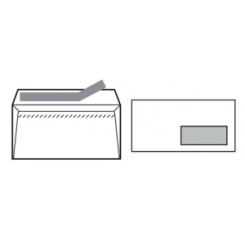 Sobre Sam 115X225 Blanco 90G Open V.Dcha.(Silicona) Especial Laser Caja De 500
