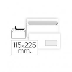 Sobre Sam Ecosam+ 115X225 Blanco 105G Open V.Dcha.(Silicona) Caja De 500