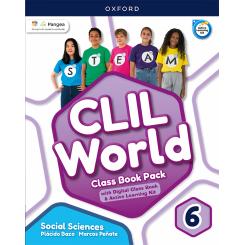Social Science 6 Coursebook. Clil World 2023, Ed. OXFORD