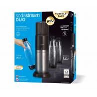 SodaStream DUO Negro, Acero inoxidable