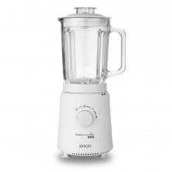 Sogo BAT-SS-5575 licuadora 1,5 L Batidora de vaso 1000 W Blanco