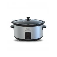 Sogo OLL-SS-10795 olla de cocción lenta 5,5 L Negro, Acero inoxidable