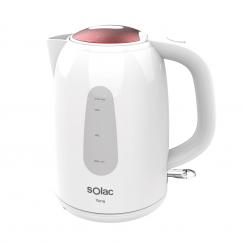 Solac S95800900 tetera eléctrica 1,7 L 2200 W Rojo, Blanco