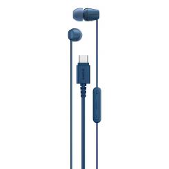Sony IER-EX15C Auriculares Alámbrico Dentro de oído Llamadas/Música USB Tipo C Azul
