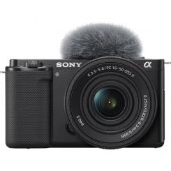 Sony ZV-E10 + E PZ 16-50mm F3.5-5.6 OSS II MILC 24,2 MP CMOS 6000 x 4000 Pixeles Negro