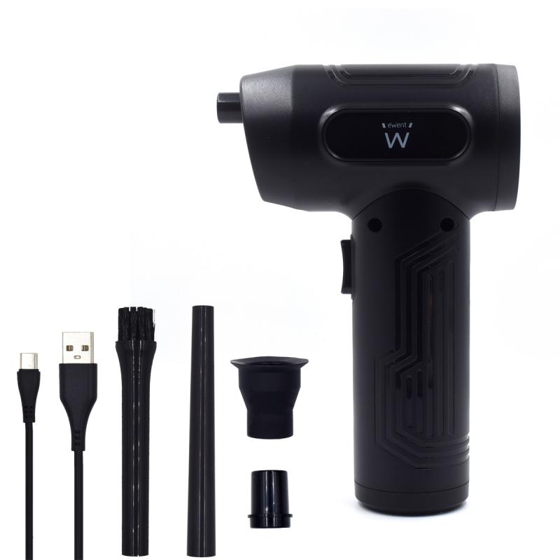 SOPLADOR DE AIRE ELECTRICO EWENT EW5607 60W 60000RPM 7500 MAH RECARGABLE