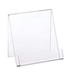 Soporte de sobremesa multiusos ARCHIVO 2000 formato A5Fabricado en acrílico transparente de alta calidad y resistenciaBase sólida con canto elevado para una mayor sujeción