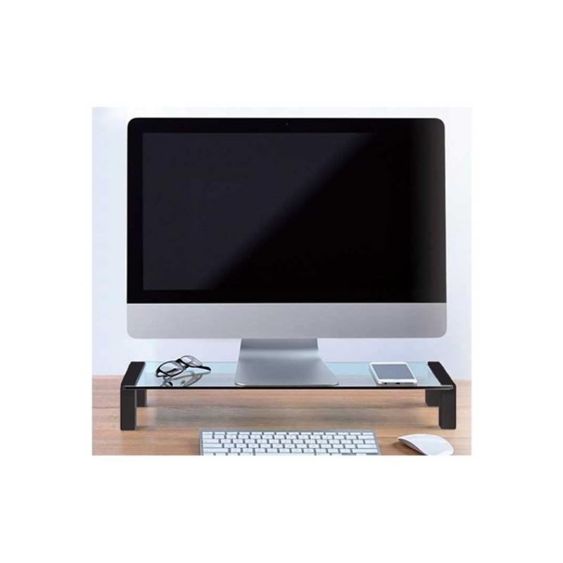Soporte monitor Cristal templado permite una visión óptima de la pantalla hasta 15 kg