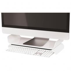 Soporte monitor LEITZ WOW negro/blanco
