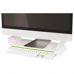 Soporte monitor LEITZ WOW verde/blanco