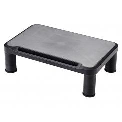 Soporte Q-CONNECT para monitor ajustable en altura 380x240x112 mm
