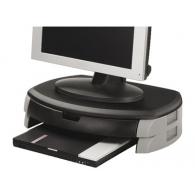 Soporte Q-CONNECT para monitor con cajon