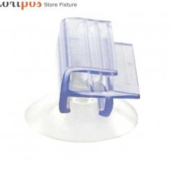 Soporte ventosa con pinza suave soporte de etiqueta de precio Clips dentados