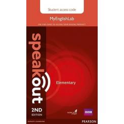 SPEAKOUT ELEMENTARY 2ND EDITION MYENGLISHLAB STUDENT ACCESS CARD LONGMAN