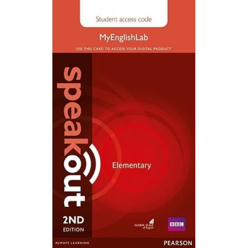 speakout-elementary-2nd-edition-myenglishlab-student-access-card-longman