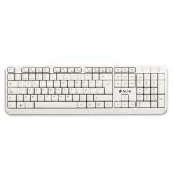 NGS Spike teclado USB QWERTY Blanco