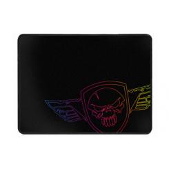 Spirit of Gamer Darkskull - XL Alfombrilla de ratón para juegos Negro, Azul, Rojo, Amarillo