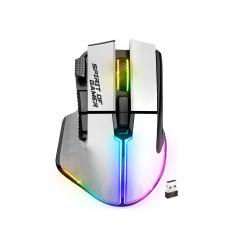 Spirit of Gamer PRO M5 ARTIC WIRELESS ratón Juego mano derecha RF Wireless + Bluetooth + USB Type-C Óptico 8000 DPI