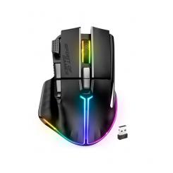 Spirit of Gamer PRO M5 DARK WIRELESS ratón Juego mano derecha RF Wireless + Bluetooth + USB Type-C Óptico 8000 DPI