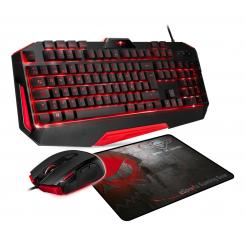 Spirit of Gamer Pro MK3 teclado Ratón incluido Juego USB QWERTY Español Negro