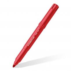 STAEDTLER Estuche con 6 marcadores escolares JUMBO 3,0mm color rojo